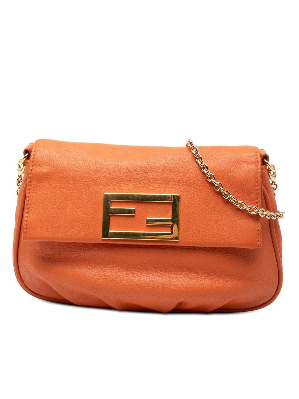 Fendi Leather Sta Pochette Crossbody #359360F72B